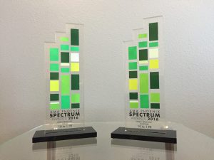 10to1pr wins 2 Spectrum Awards 2016